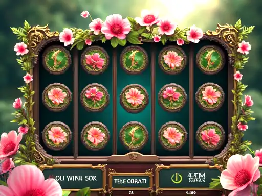 Enchanted Garden pokie artwork at Neospin Casino