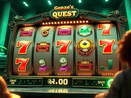 Gonzo's Quest pokie artwork at Neospin Casino